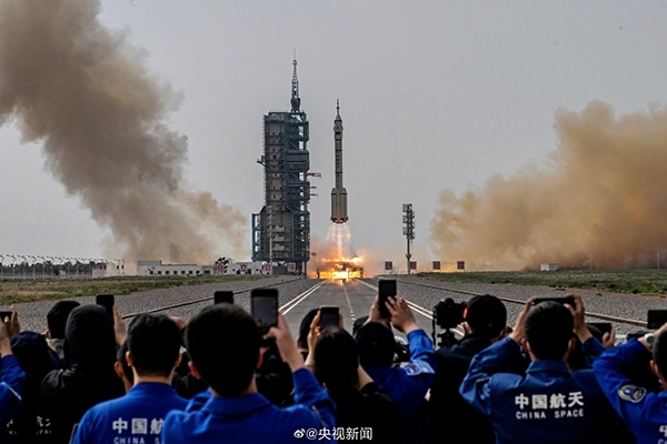 神舟16號成功發(fā)射 神舟16號成功發(fā)射